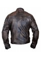 Men's Fashion Distressed Biker Jacket